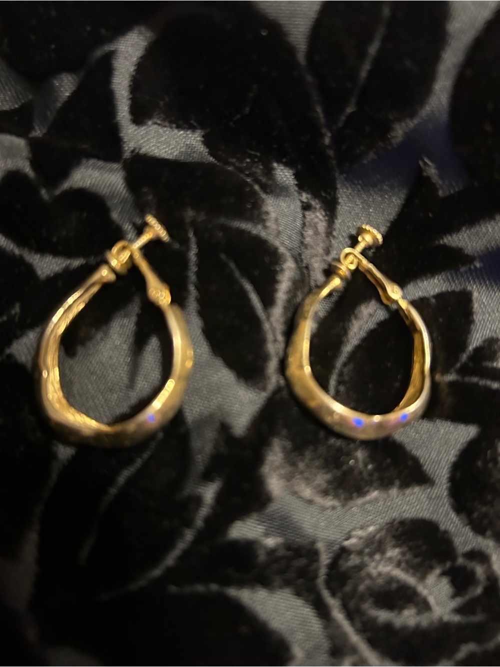 Classic Gold-Tone Hoop Earrings - Women Jewelry